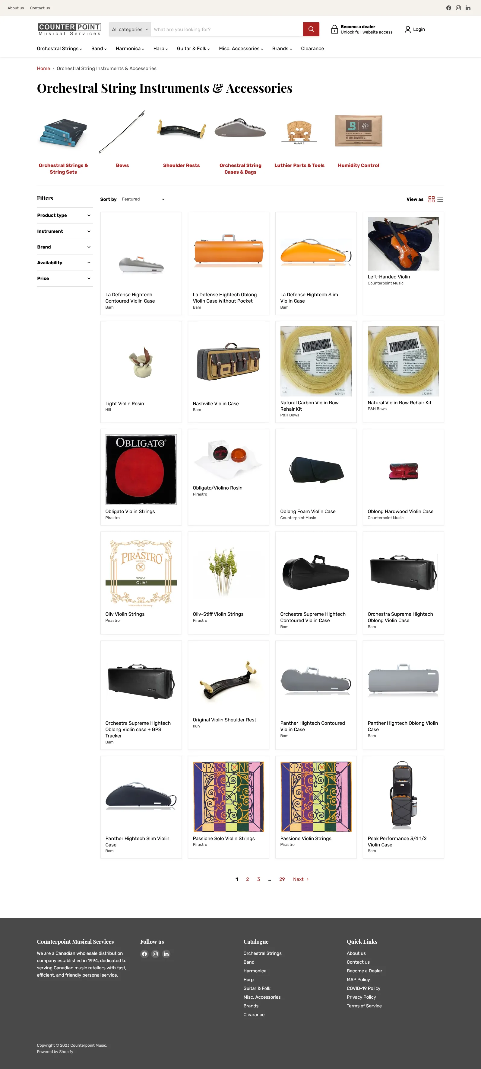 Counterpoint Music Collection Page